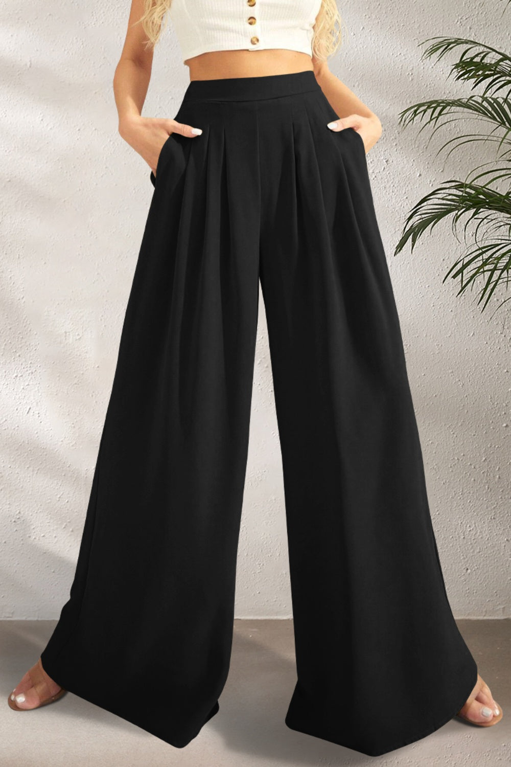 ZY | Wide Pants with High Waist