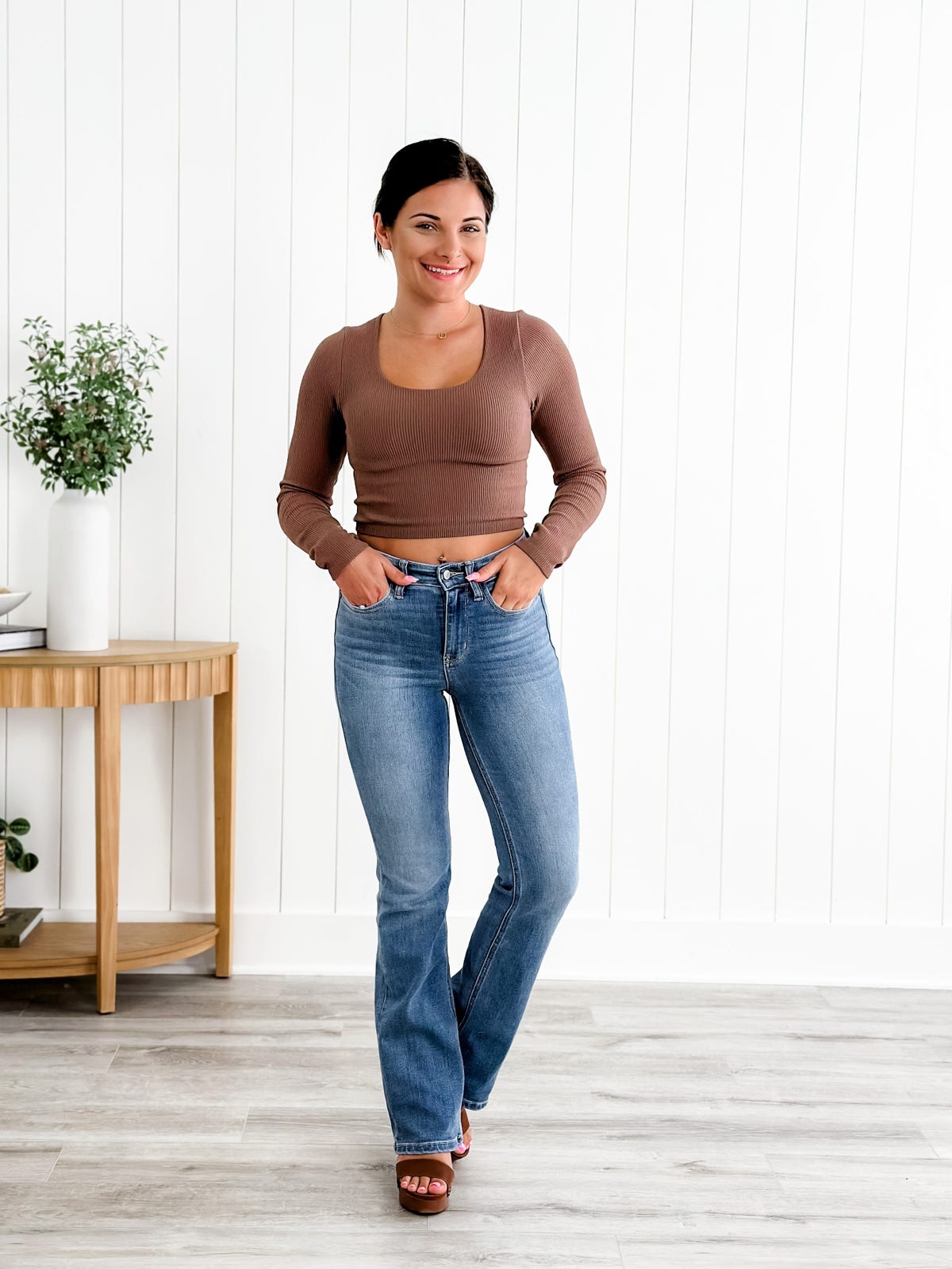 Jennie | Bootcut Jeans with Tummy Control
