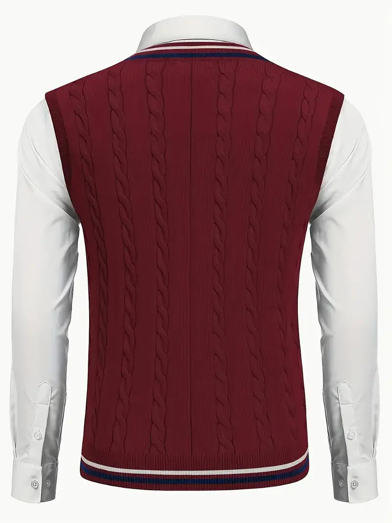 Duane | Sleeveless Knit Sweater