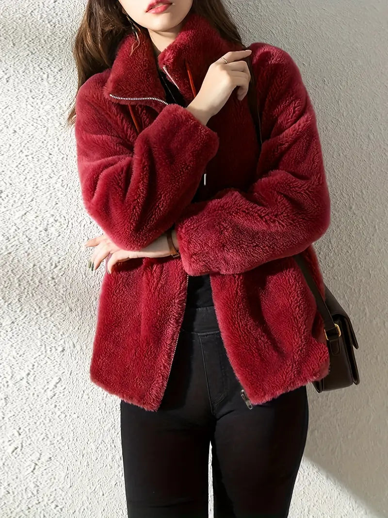 Maliza™ Stylish Fleece Jacket