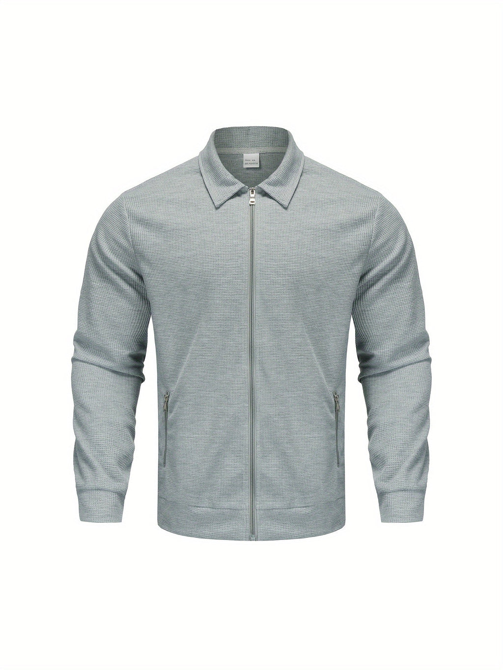Marvin – Casual Polyester Jacket with Zipper