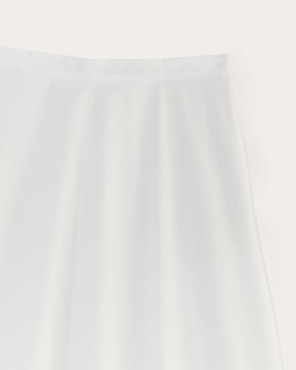 Midi Skirt Made of Ultrasoft Cotton | White