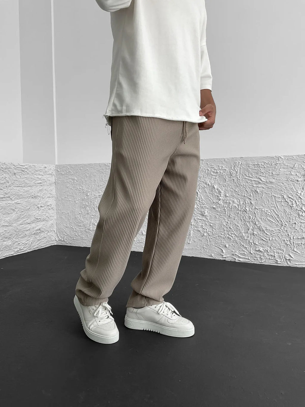 Wigand Comfort Ribbed Elastane Pants