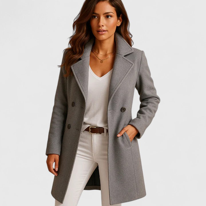 Isabell | Elegant Coat in Classic Cut
