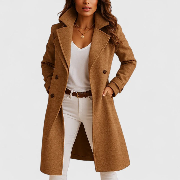 Isabell | Elegant Coat in Classic Cut