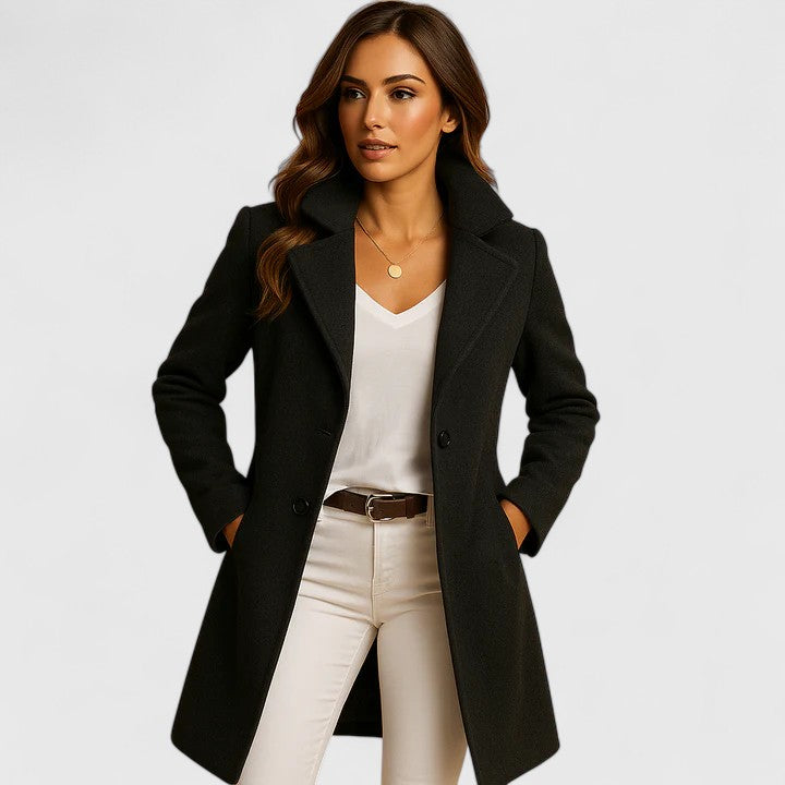 Elegant Coat Isabell with Classic Cut