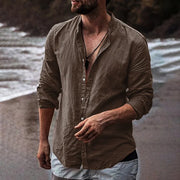 Remo | Relaxed Long Sleeve Shirt Made of Linen