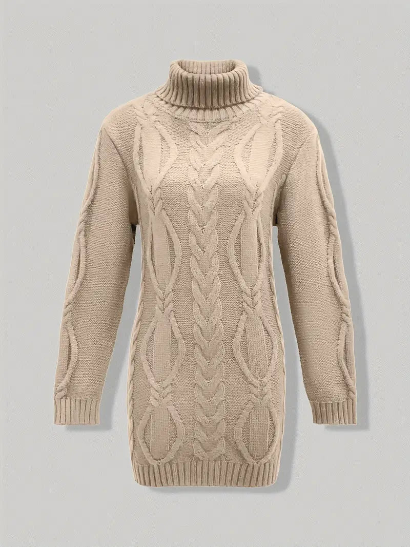 Narda Women's Turtleneck Dress