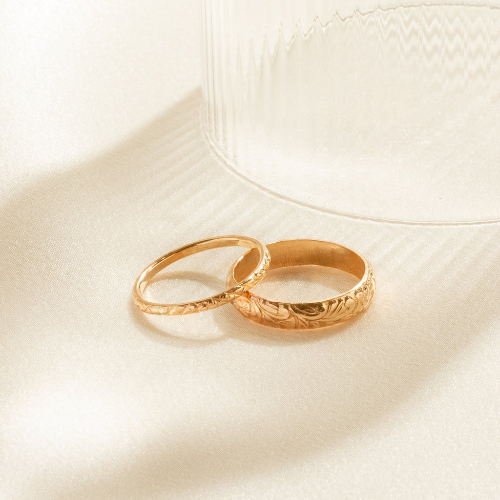 Flower Ring Set