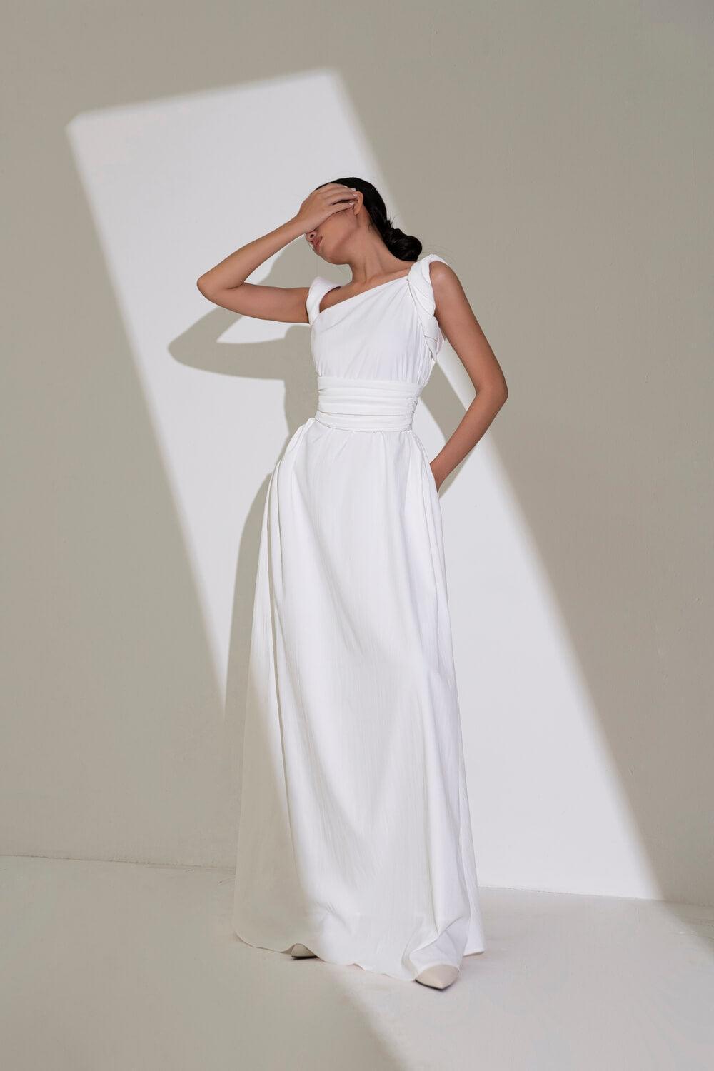 High Pleated Belt