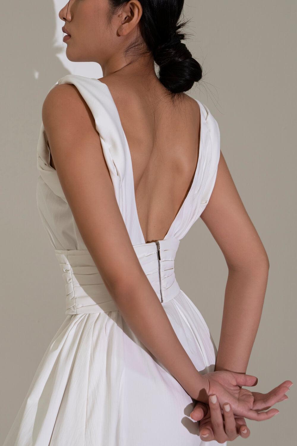 High Pleated Belt