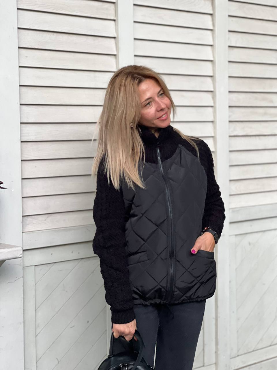 Nora - Elegant Quilted Jacket