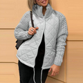 Women's Cardigan – Patchwork Design, Casual & Comfortable