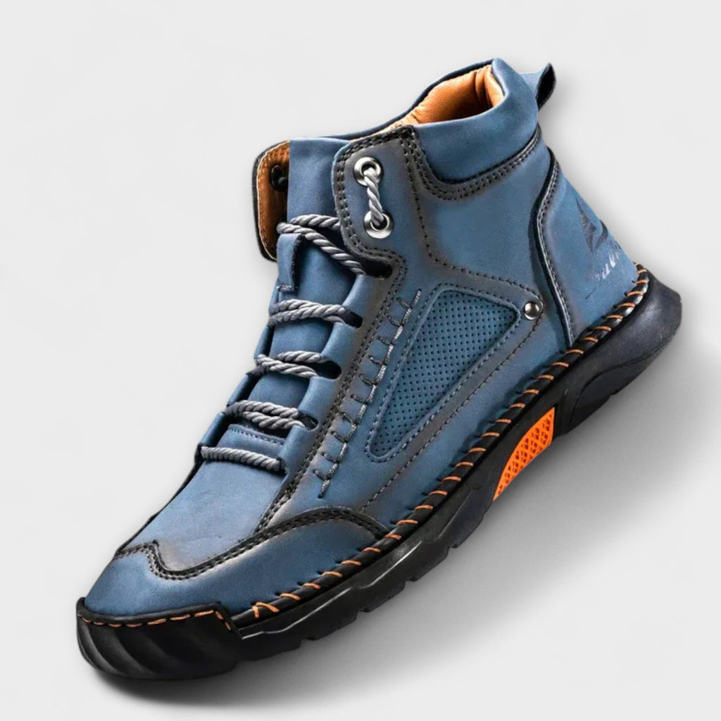 Brando | Vertical Leather Boots