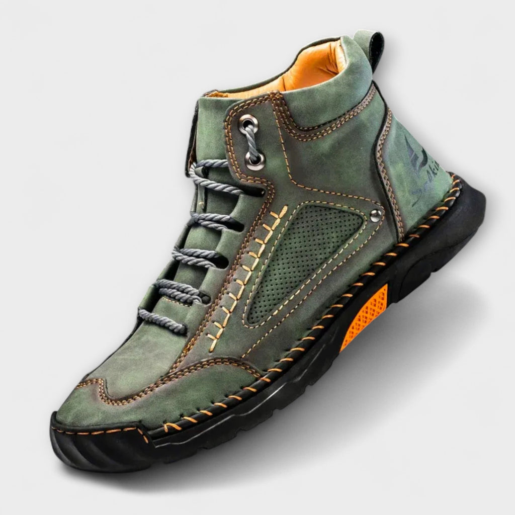 Brando | Vertical Leather Boots
