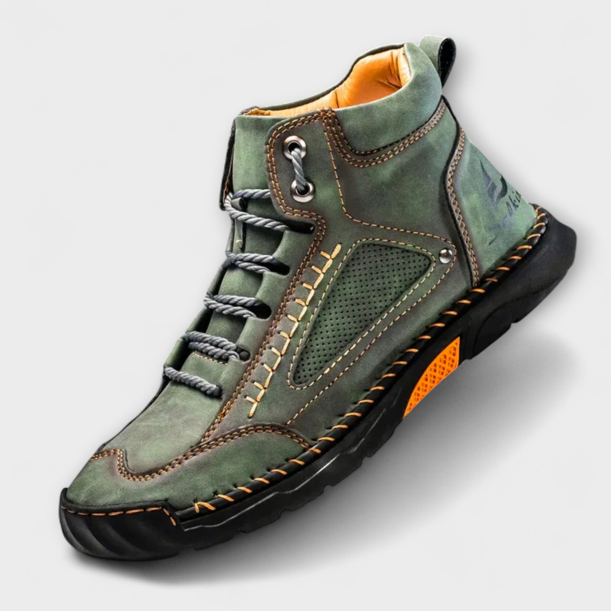 Brando | Vertical Leather Boots