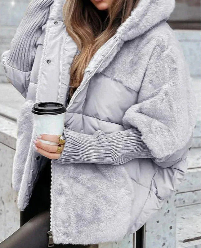Marisa - Warm Down Jacket with Hood