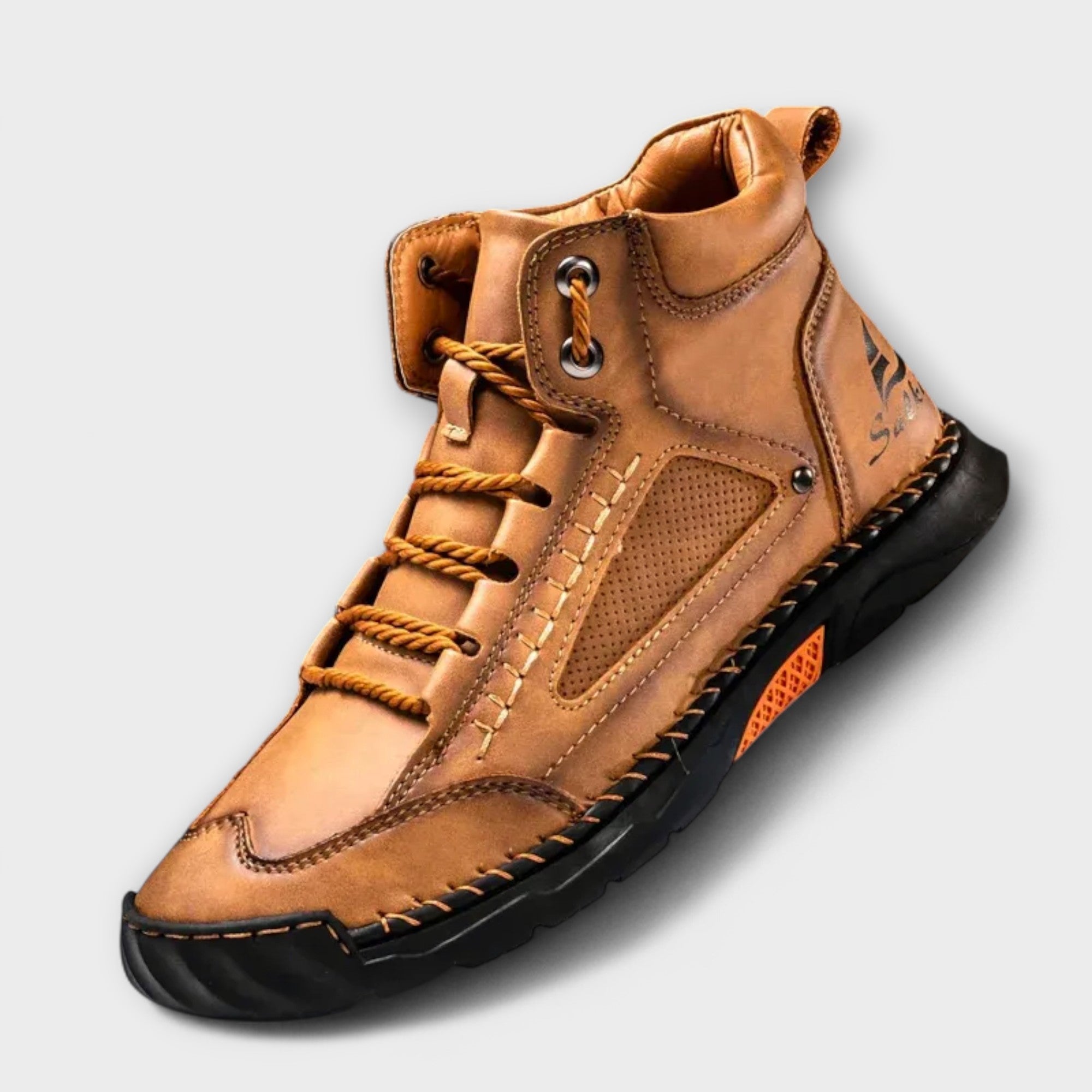 Brando | Vertical Leather Boots