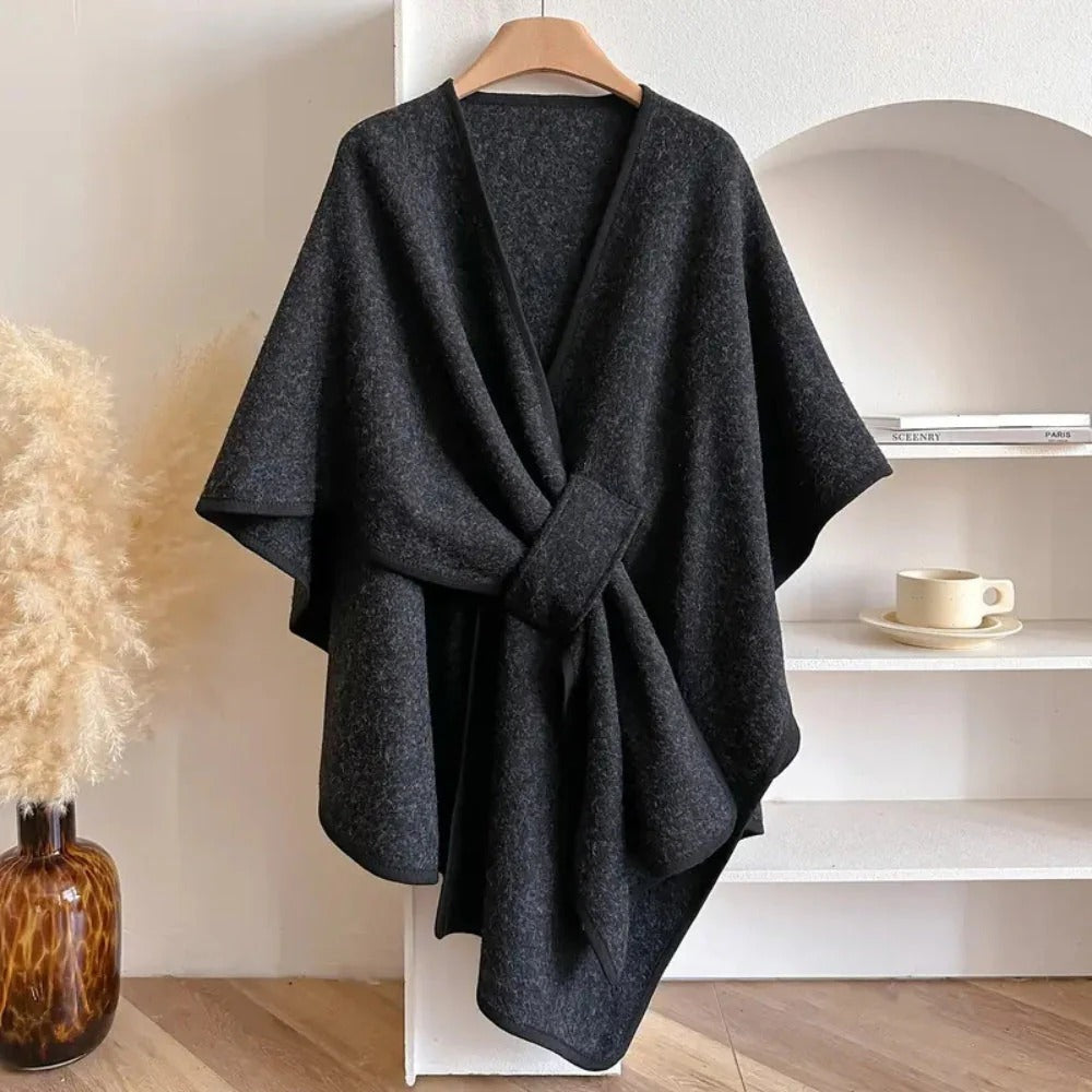 Elara | Long Poncho Scarf