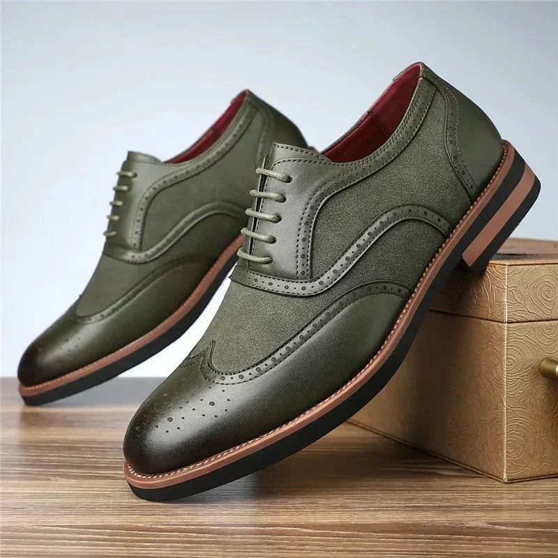 Bairstow Two-Tone Oxford Shoes