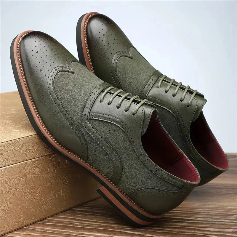 Bairstow Two-Tone Oxford Shoes