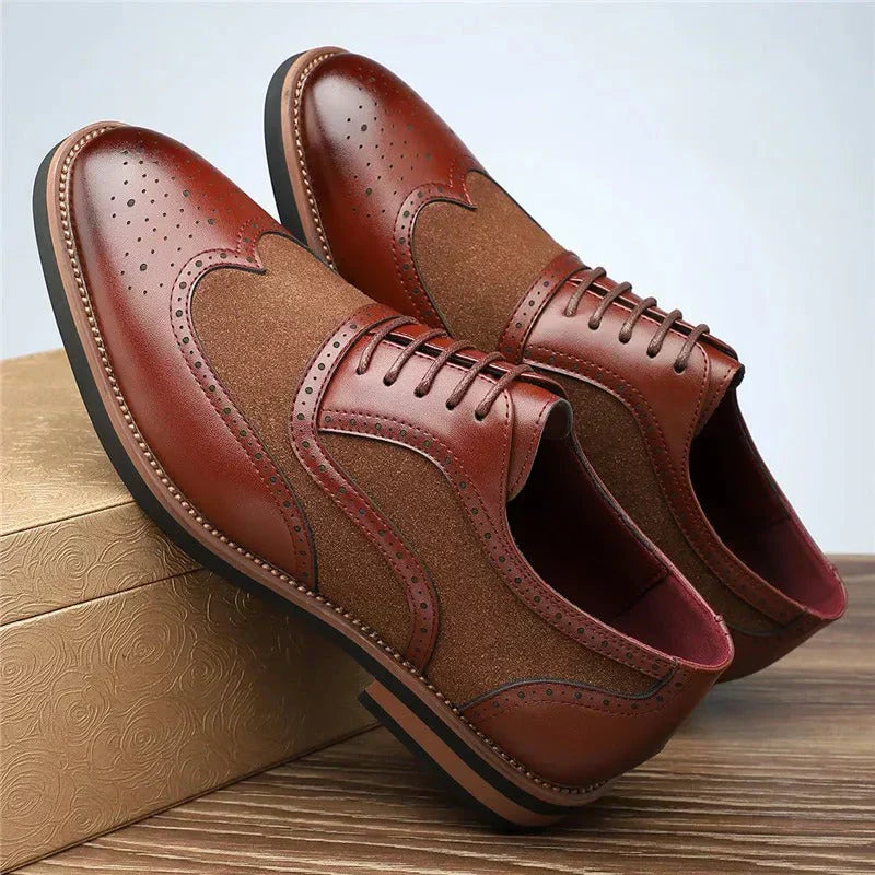 Bairstow Two-Tone Oxford Shoes