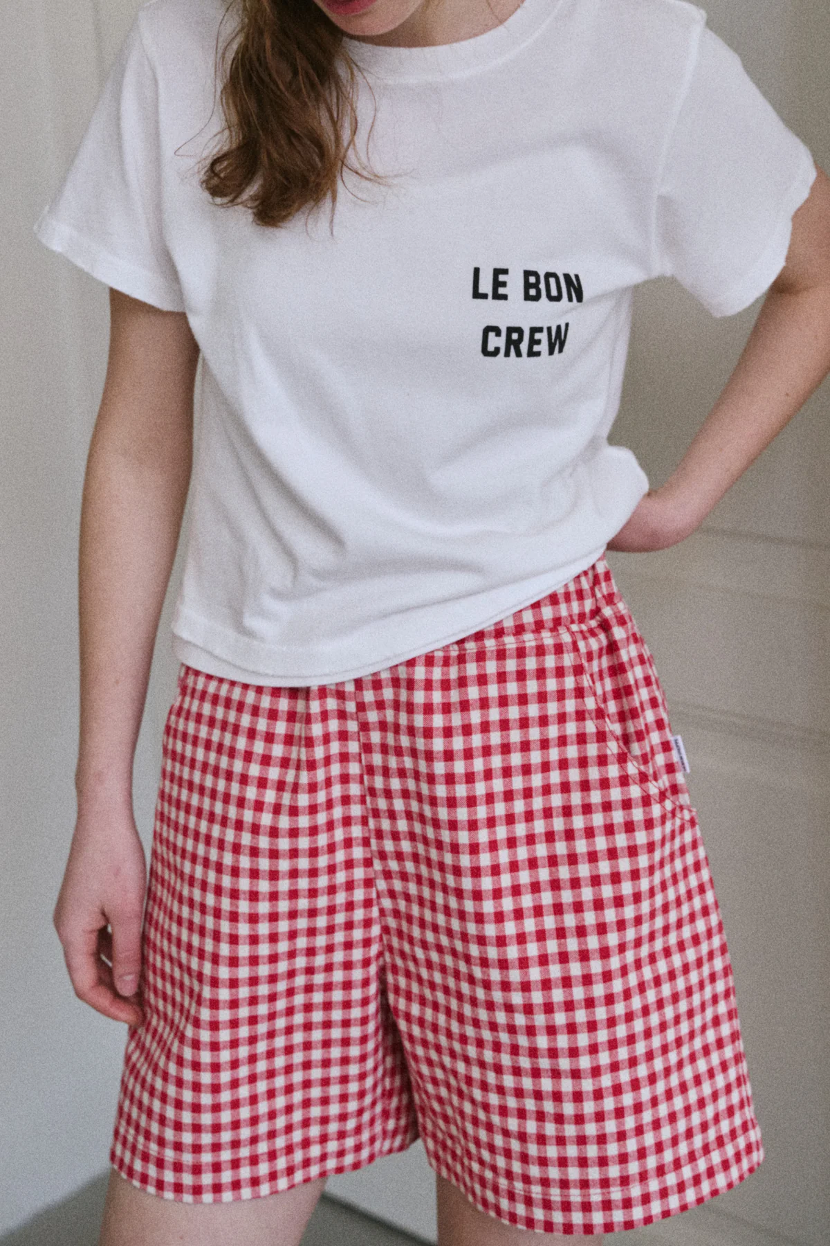 Le Bon Shoppe - City Short / Red Check