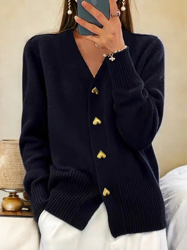 Lyddia™ Cardigan with Heart Buttons