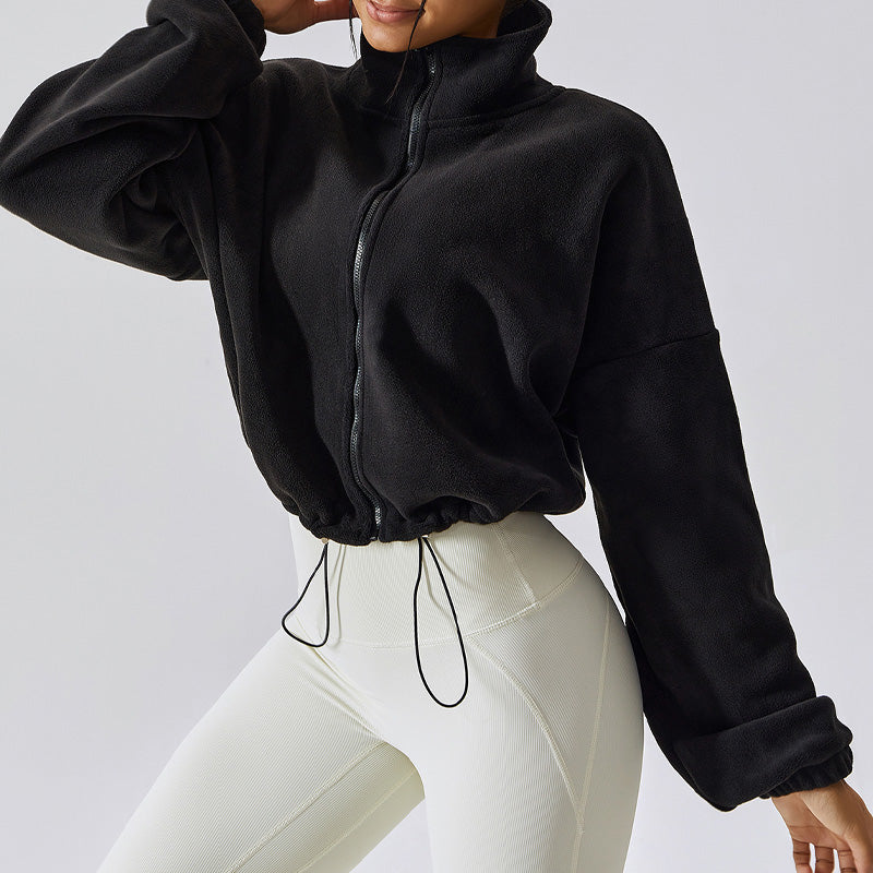 Fuzzy | Casual Jacket with Stand-up Collar