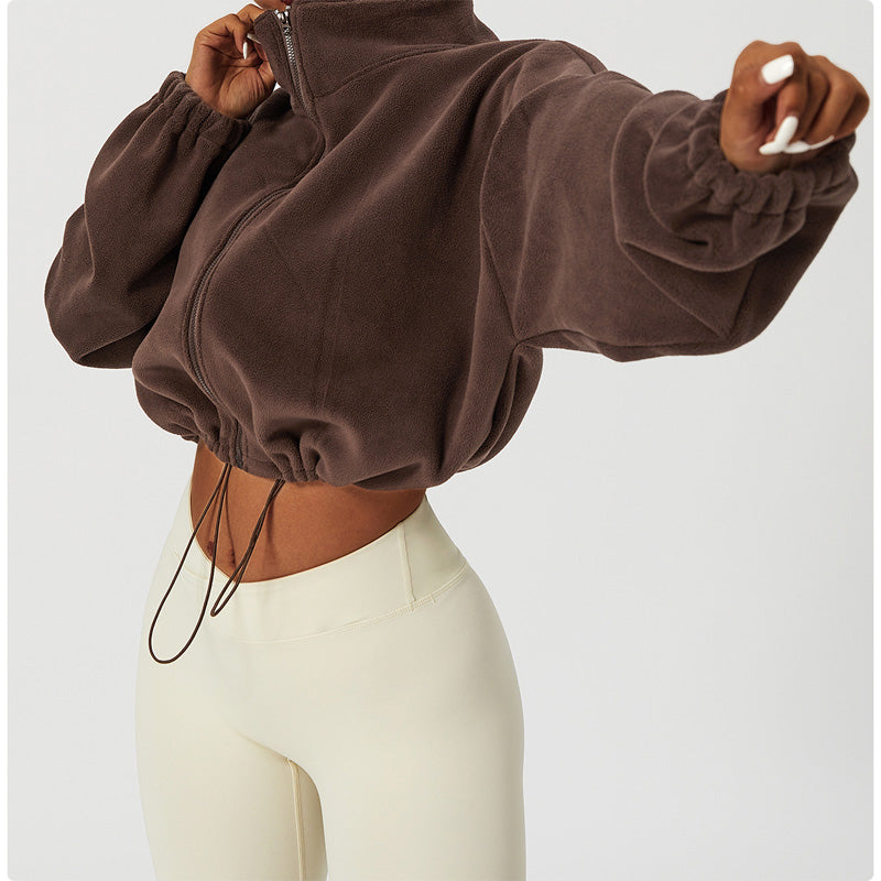 Fuzzy | Casual Jacket with Stand-up Collar