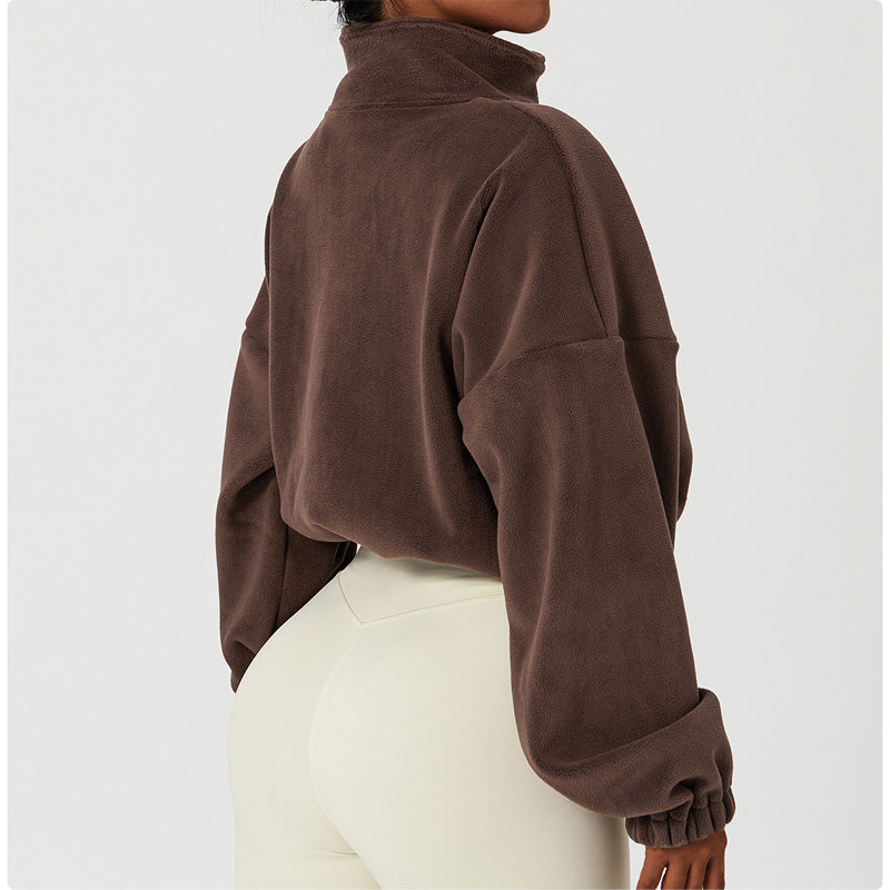 Fuzzy | Casual Jacket with Stand-up Collar