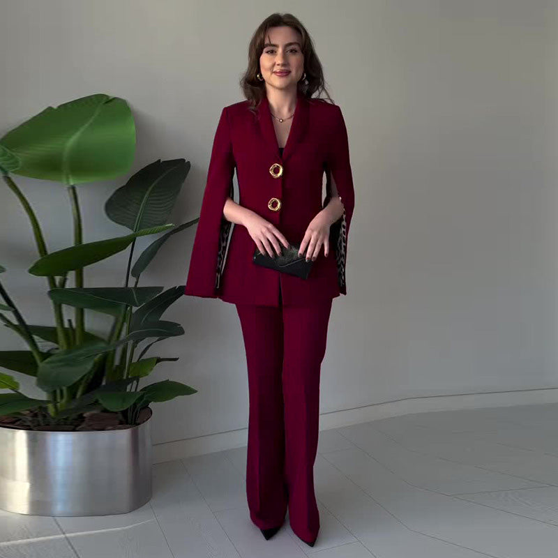 Zara | Blazer and Pants with Split Sleeves