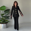 Zara | Blazer and Pants with Split Sleeves