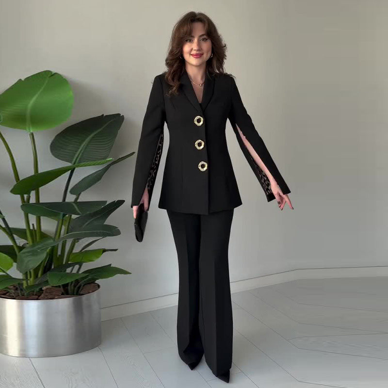 Zara | Blazer and Pants with Split Sleeves