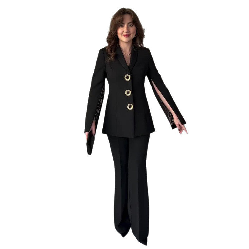 Zara | Blazer and Pants with Split Sleeves
