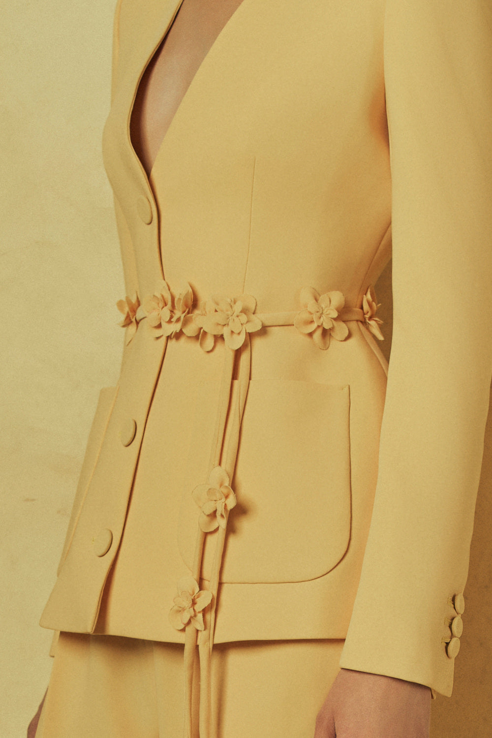 Sunveil Floral Polyester Belt