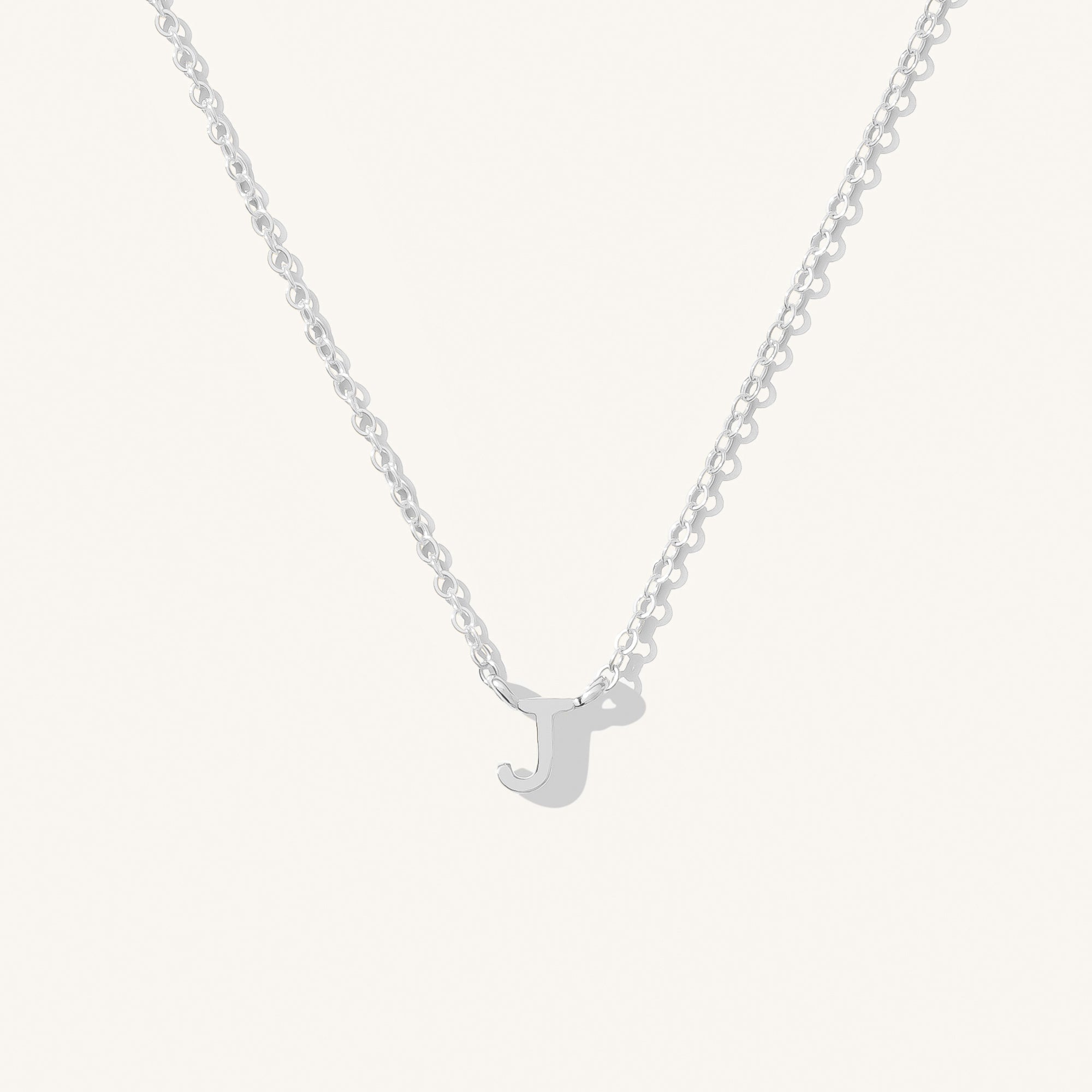 Small Initial Necklace