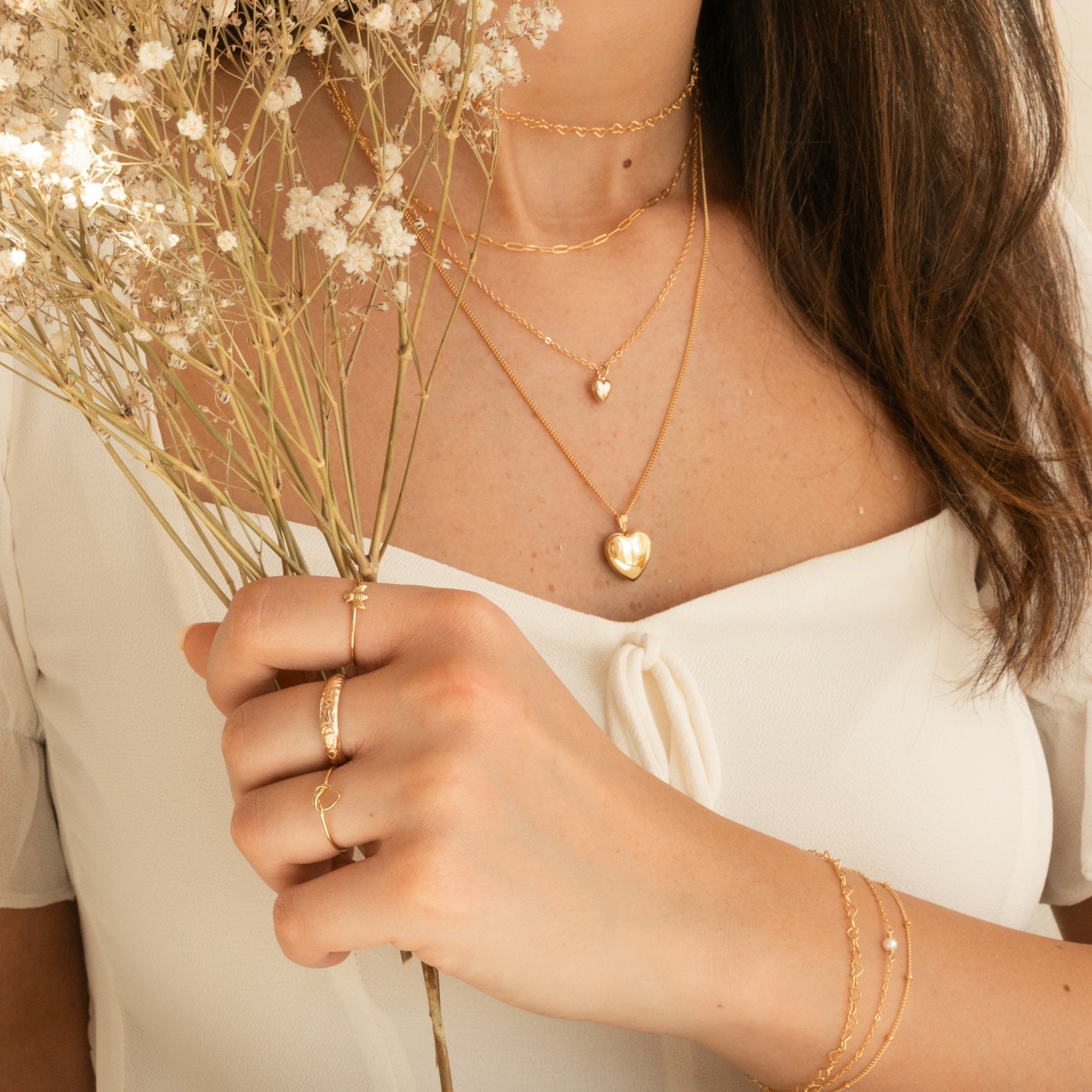 Necklace with Small Heart