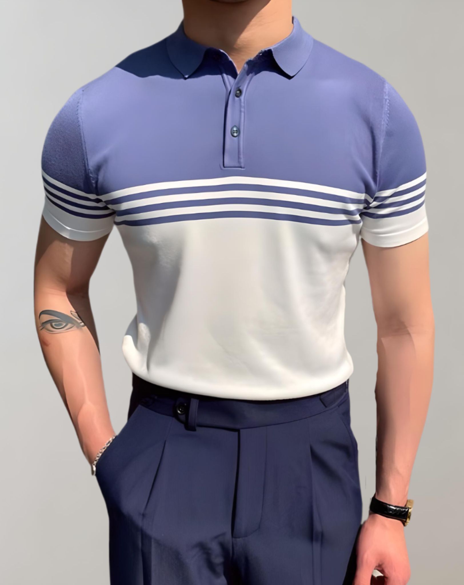 Central Style Men's Long Sleeve Shirt