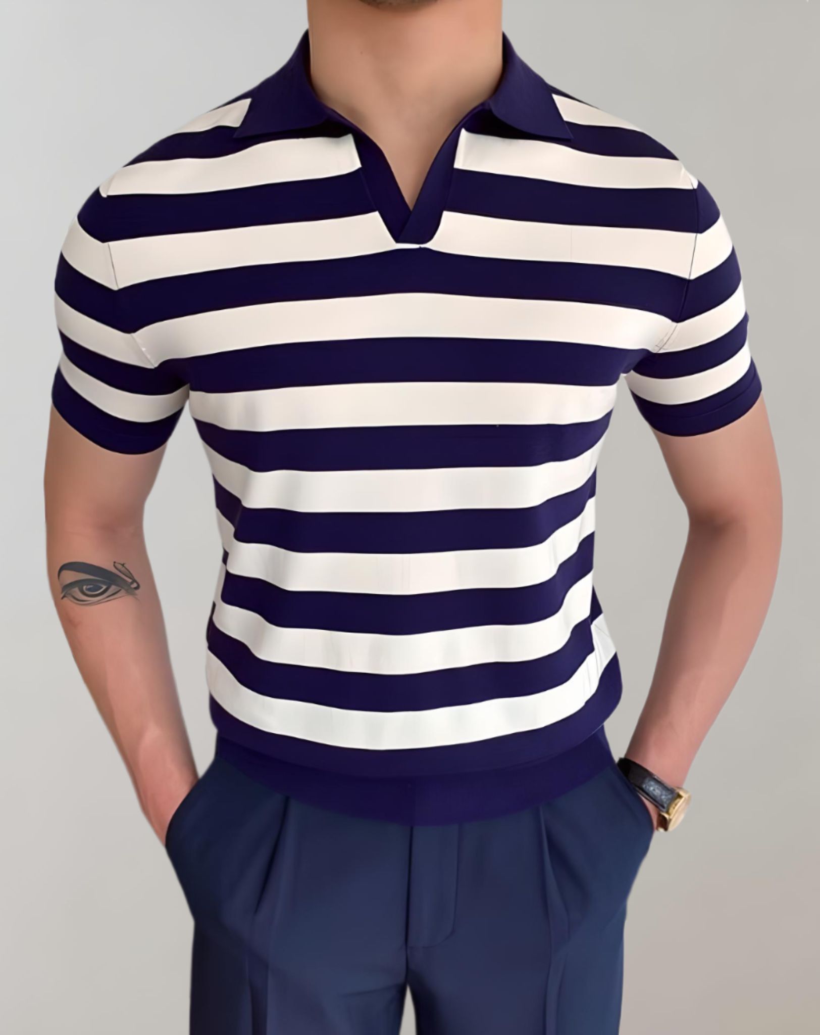 Central Style Men's Long Sleeve Shirt