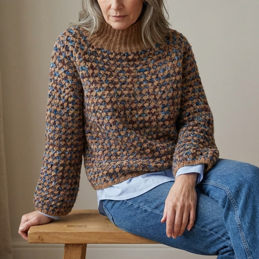 Kathy | Nordic Heritage Sweater in Wool Blend