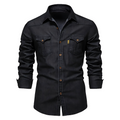 Nathanial Cotton Denim Shirt