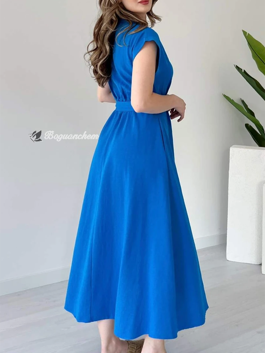 Mirena | Dress with Ring Belt